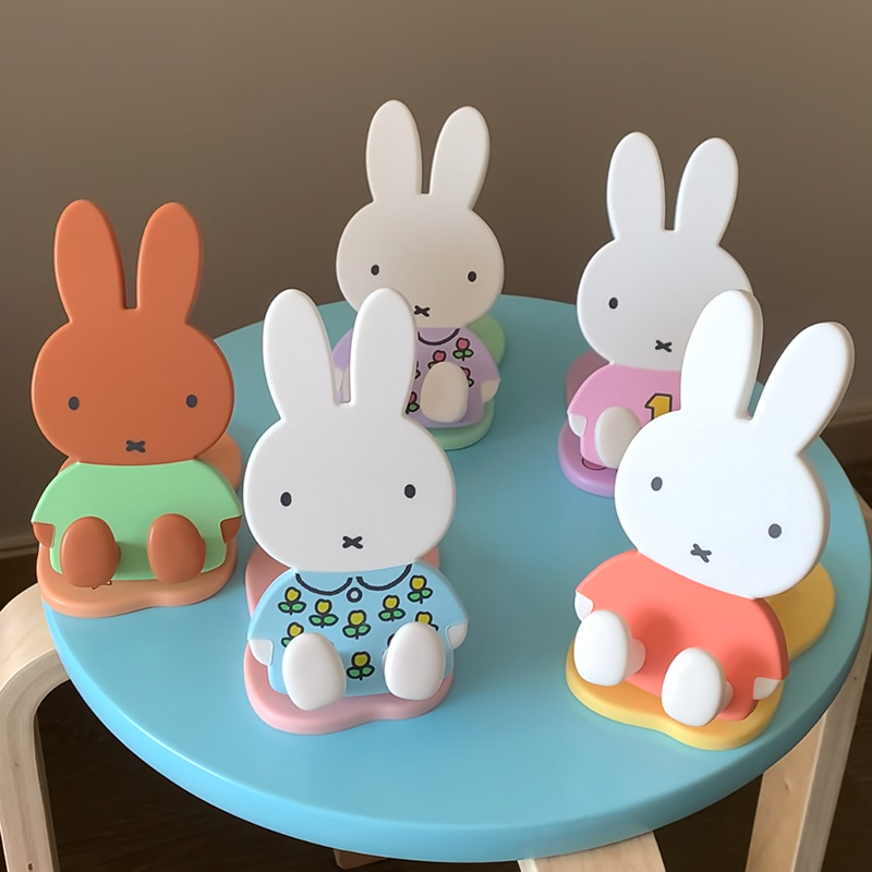 Tablet Cute Accessories - Penyangga Telepon Lipat Teleskopik Bertema Kartun