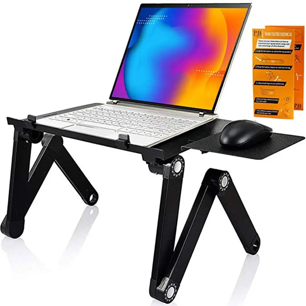 Tablet Lap Desk - Meja Laptop Lipat dari Paduan Aluminium