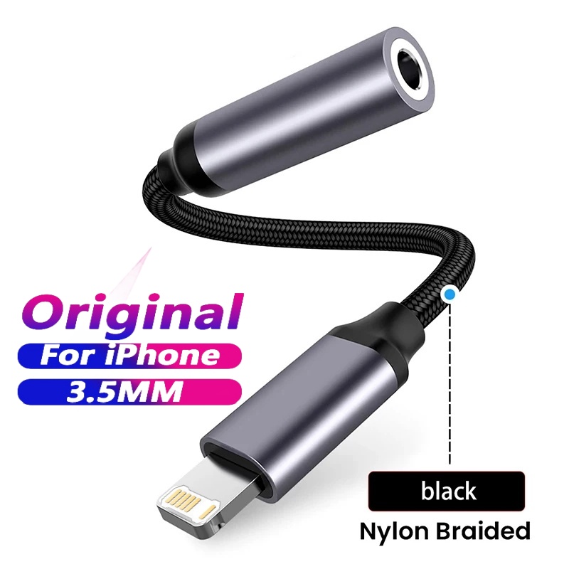 Kabel AUX Jack 3.5Mm 8-Pin Ant - Wired Earphone Lightning ulasan dan harga