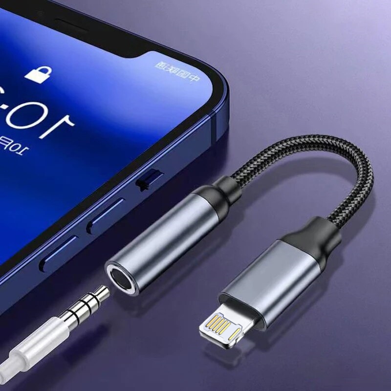 Kabel AUX Jack 3.5Mm 8-Pin Ant - Wired Earphone Lightning ulasan dan harga