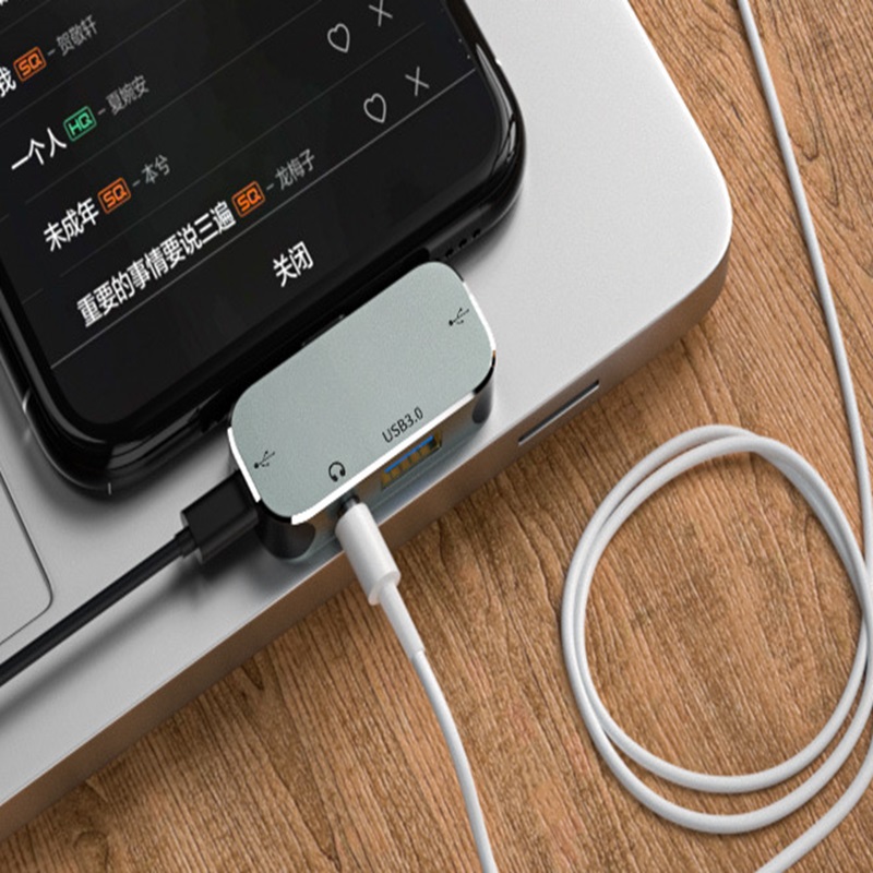Konverter Adaptor Tipe C Ke HD - Usb Hub Type C ulasan dan harga