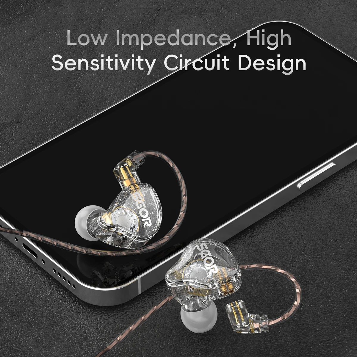 SGOR SG01 Earphone Dinamis HIF - Wired Earphone Lightning ulasan dan harga