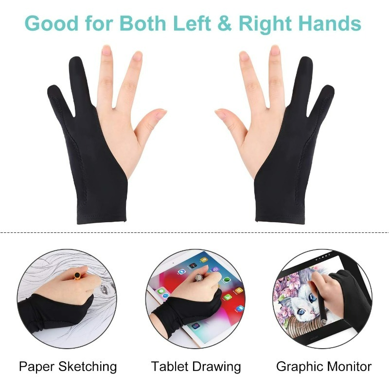 Sarung Tangan Gambar Anti Sent - Drawing Glove Artist ulasan dan harga