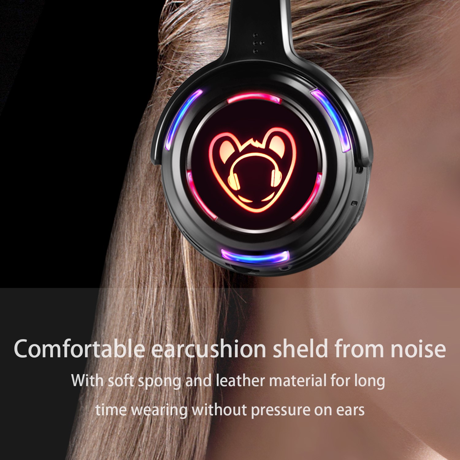 Lampu kilat LED Headphone disk - Wired Earphone Lightning ulasan dan harga